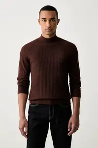 Trussardi polorolák pánský vlněný