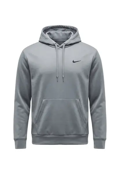 NIKE Športová mikina 'FLEX FLC'  kamenná / čierna