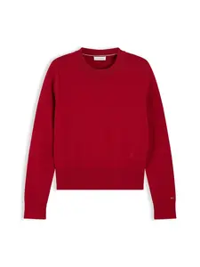 TOMMY HILFIGER Sveter  červená