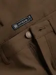 Ombre Men's REGULAR fabric pants with cargo pockets - olive