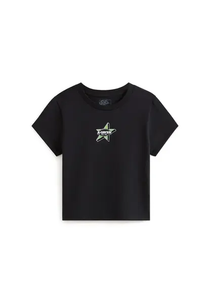 VANS Tričko  kiwi / čierna / biela
