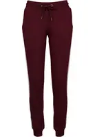 Dámské College Contrast tepláky port/bílá/černá