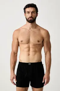 BOSS boxerky pánské bavlněné s elastanem 2P Jersey Boxer 2-pack