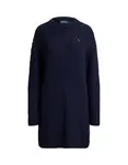 Polo Ralph Lauren Pletené šaty  námornícka modrá / čerešňová