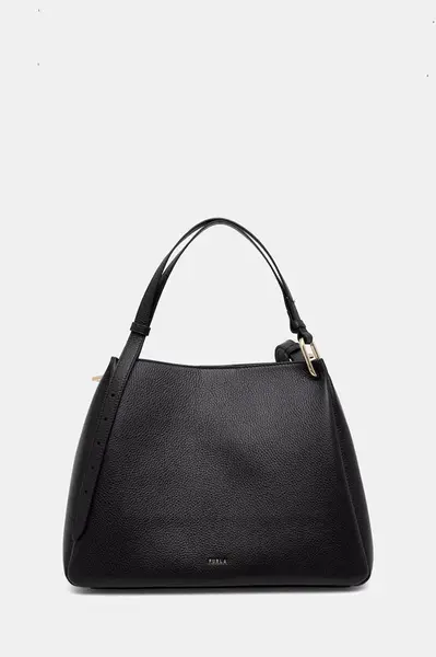 Furla kabelka typu shopper dámska kožená