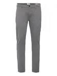 !Solid Chino nohavice 'Dave'  sivá / tmavosivá