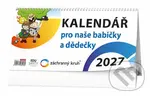 Kalendář pro naše babičky a dědečky 2027 - stolní kalendář
