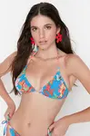 Trendyol Bikini Top - Multi-color - Floral