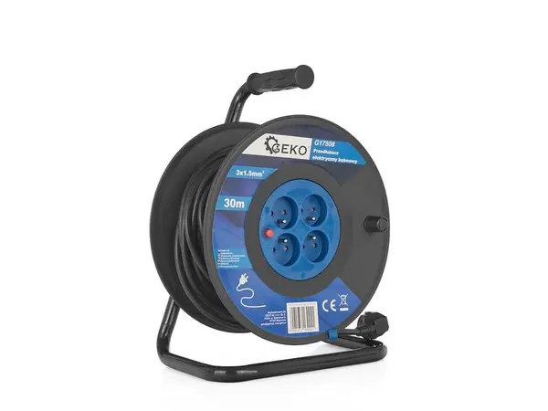 GEKO Elektrický kabel na navijáku 3x1,5 mm2, 30 m