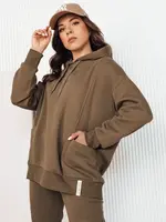 Dámská mikina ALIEENS hnědá