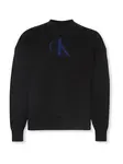 Calvin Klein Jeans Sveter  modrá / čierna