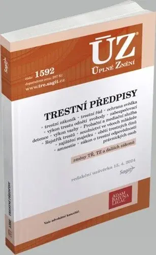 ÚZ 1592 Trestní předpisy (poškozená)
