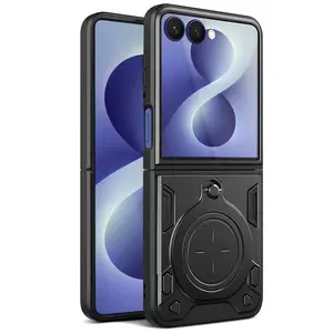 Techsuit CamGuard Pro, Samsung Galaxy Z Flip 8, černý