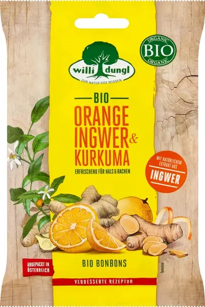 WILLI DUNGL Orange Ingwer&Kurkuma BIO