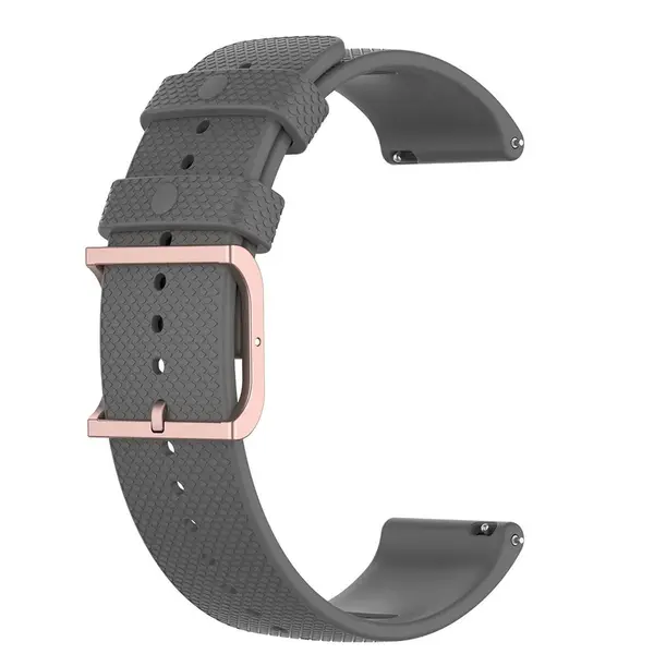 BStrap Silicone Rain remienok na Samsung Gear S3, dark gray