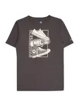 CONVERSE Tričko  sivá / antracitová / čierna / biela