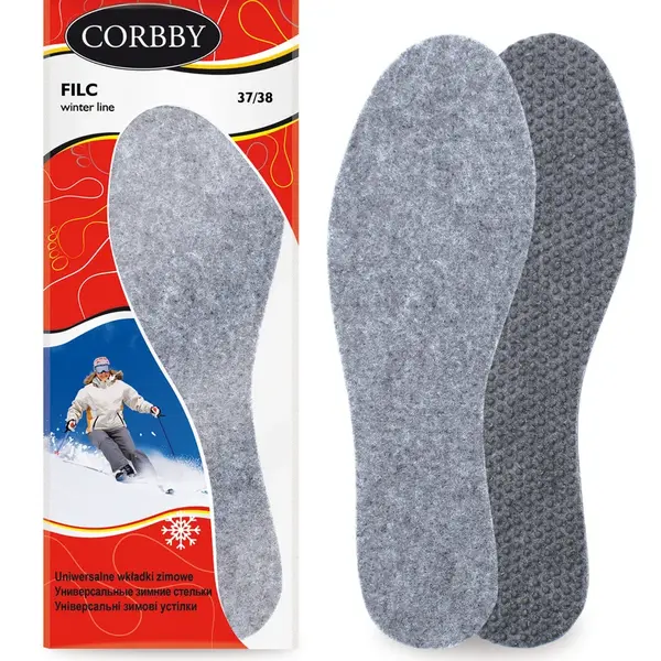 Corbby FILC | Filcowe Wkładki Antypoślizgowe Ocieplające