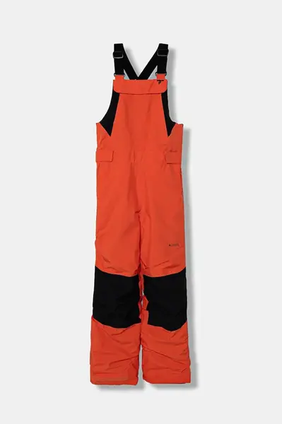 Dětské zimní sportovní kalhoty Columbia Holcomb Grove oranžová barva, 2133771