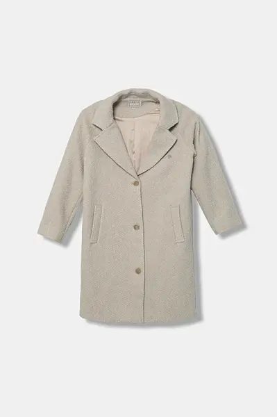 Dětský kabát s příměsí vlny Guess