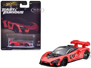 McLaren Senna Red "Fast X" (2023) Movie "Fast &amp; Furious" Series Diecast Model Car by Hot Wheels