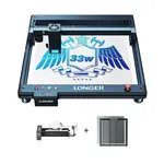 LONGER Laser B1 30W Laser Engraver + Laser Bed + Rotary Roller with Bracket