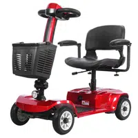 Unificare Lucas Pro Four-wheeled Scooter 180W 24V 12Ah Red