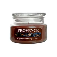 Provence Svíčka ve skle s víčkem Cigars & Whiskey 200 g