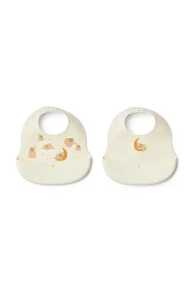 Dětský bryndáček Liewood Ember Printed Bib 2-pack 2-pack LW20119