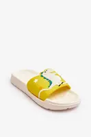 Boto Detský béžový béžový bernis dinosaur žabky