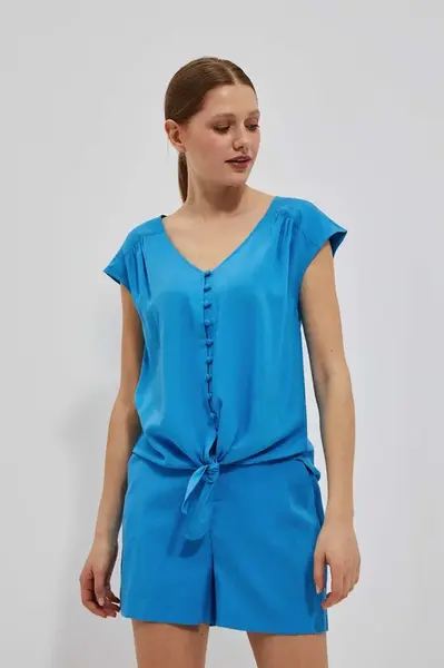 Marisse Women's Shirt L-Ko-4049 Fresh Blue