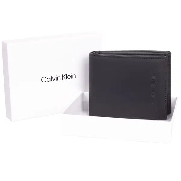 CALVIN KLEIN BLACK MEN&#39;S WALLET