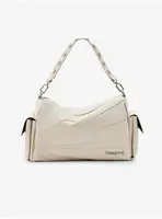 Krémová dámská kabelka Desigual Machina Habana - Dámské