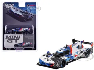 BMW M Hybrid V8 GTP 24 Philipp Eng - Augusto Farfus - Colton Herta - Marco Wittmann "BMW M Team RLL" "24 Hours of Daytona" (2023) Limited Edition to