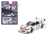 Mazda RX-7 LB-Super Silhouette 41 "Numero Reserve" White Limited Edition 1/64 Diecast Model Car by Mini GT