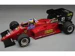 Ferrari 126 C4-M2 27 Michele Alboreto 2nd Place Formula One F1 "European GP" (1984) with Driver "Mythos Series" Limited Edition to 90 pieces Worldwid
