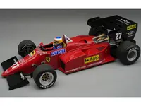 Ferrari 126 C4-M2 27 Michele Alboreto 2nd Place Formula One F1 "European GP" (1984) with Driver "Mythos Series" Limited Edition to 90 pieces Worldwid