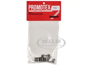 Peterbilt Truck Steps Chrome Set of 3 pieces 1/87 (HO) Plastic Model by Promotex