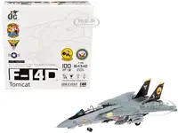 Grumman F-14D Tomcat Fighter Aircraft "VF-31 Tomcatters USS Theodore Roosevelt The Last Flight" (2006) United States Navy 1/144 Diecast Model by JC W