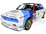 BMW E30 M3 36 Steve Soper "DTM (Deutsche Tourenwagen Meisterschaft)" (1989) "Competition" Series 1/18 Diecast Model Car by Solido