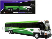 MCI D4500CT Commuter Coach Bus "Metrolinx GO Transit Ontario" White and Green "The Bus &amp; Motorcoach Collection" Limited Edition to 504 pieces Wor