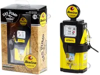 1948 Wayne 100-A Gas Pump "Beeline Gasoline" Yellow and Black "Vintage Gas Pumps" Series 12 1/18 Diecast Replica by Greenlight