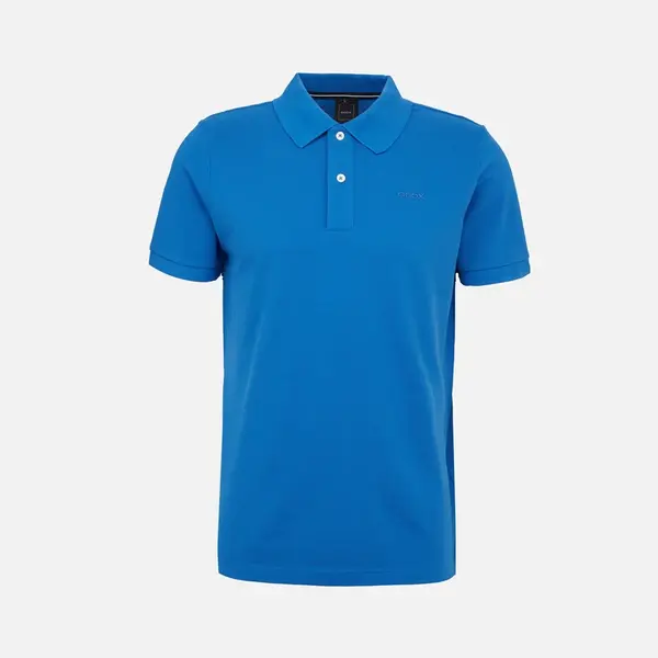 Dark blue men's polo shirt Geox - Men's