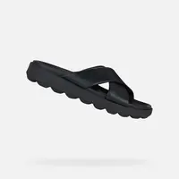 Black men's slippers Geox Spherica EC6 - Men