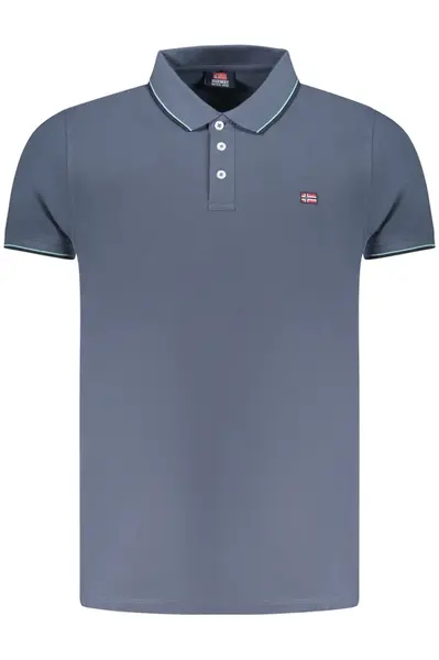 Pánske modré polo tričko