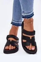 Dámske Sandále S Velcro Vinceza