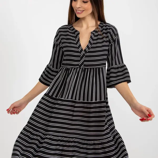 Dress-D73771M30214H-black