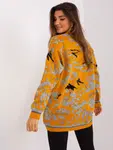 Cardigan-BA-SW-8045.30X-Dark Yellow