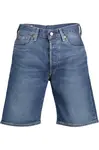 LEVI'S rifľové kraťasy modré