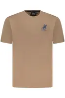 Pánske hnedé tričko US Grand Polo