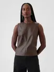 GAP Faux leather top - Women's